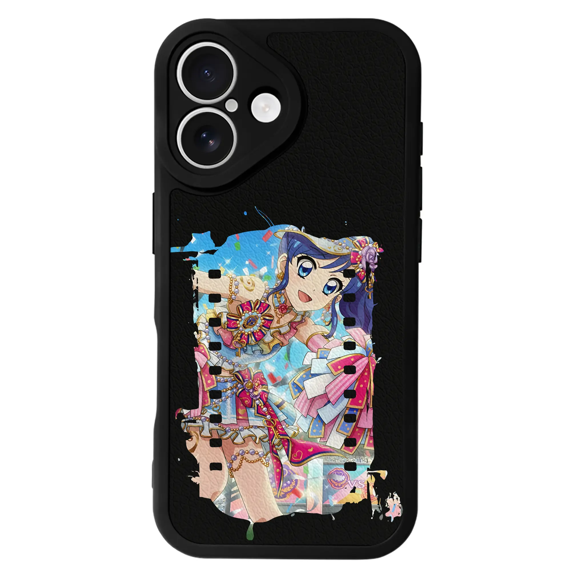 アイカツ グッズ 霧矢 あおい - IPhone 16シリーズ対応 ・ シリコンスマホケース ・ レザー調 ・ 高精度フィット ・ 耐衝撃 ・ ワイヤレス充電対応 ・ 精密カット